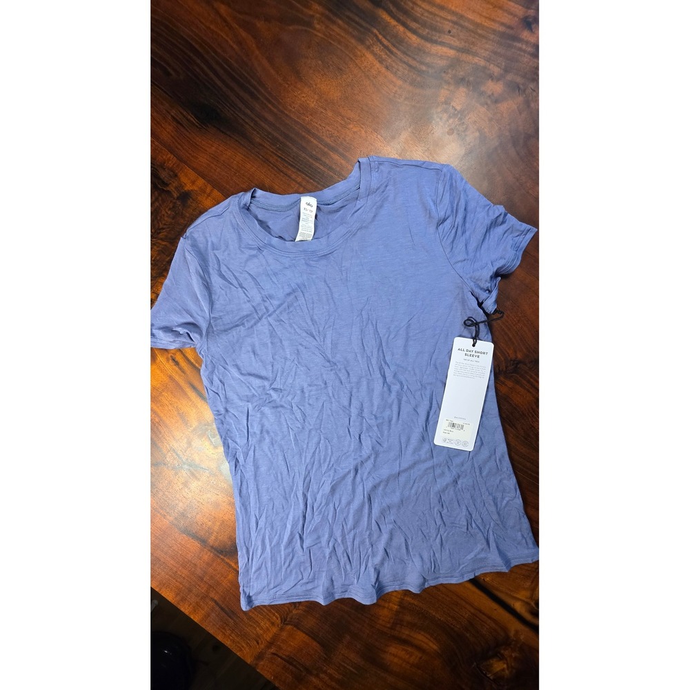 Alo Yoga All Day Short Sleeve Soft Atheleisure Athletic Minimalist Y2k
